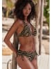 Bruno Banani Bügel-Bikini in schwarz-gold