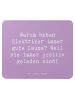 Mr. & Mrs. Panda Mouse-Pad Spruch Positiver Elektriker mit Spruch in Lavendeltraum