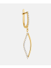 Diamant L'éternel Ohrringe aus 585 Gelbgold