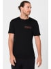 super.natural Merino T-Shirt in schwarz