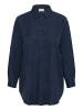 KAFFE curve Langarm-Bluse KCellie Loose fit in Mood IndigoCC