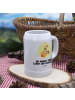 Mr. & Mrs. Panda Bierkrug Glühwürmchen mit Spruch in Weiß
