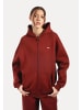 SMILODOX Zip Hoodie Lyanna in Braun