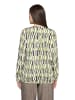 CARTOON Casual-Bluse mit Muster in Green/Blue