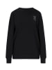 DreiMaster Damen Sweatshirt in Schwarz