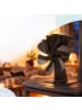 relaxdays Kaminventilator in Schwarz - (B)17 x (H)21,5 x (T)11 cm