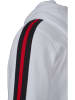 Urban Classics Sweat & Fleece - Hoody in wht/blk/firered