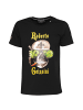 Roberto Geissini Plant Skull T-Shirt Schwarz Unisex