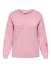 ONLY Carmakoma Strickpullover in Romance Rose 1