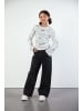 Coccodrillo Weite bein jeanshose in schwarz