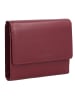 Esquire Viktoria Geldbörse RFID Leder 12 cm rot