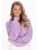 IZIA Women Sweater in lilac