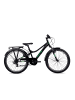 S'COOL Kinderfahrrad - troX 24 Zoll 6-Gang | ab 8 Jahre - Black/Green