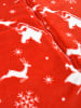 United Labels Rentier X-MAS Jumpsuit mit Kapuze Santa Overall Onesie Pyjama in rot