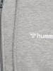 Hummel Hummel Zip Kapuzenpullover Hmlisam Herren Atmungsaktiv in GREY MELANGE