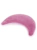 Theraline Stillkissen Der Plüschmond mit Mikroperlen-Füllung in rosa
