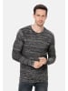 KEY LARGO Pullover 'Calgary' in dunkelblau meliert
