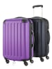 Hauptstadtkoffer Spree - Handgepäck 2er-Trolleyset in Aubergine-Dunkelblau