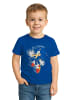 Sonic 2er Pack Sonic the Hedgehog T-Shirt Oberteil Shirt kurzärmlig in blau/weiß
