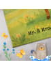 Mr. & Mrs. Panda Handtuch Sternzeichen Widder Design mit Spruch in Weiß