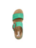 rieker Komfort Sandalen in Grün