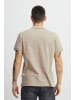 BLEND Poloshirt BHPolo - 20715183  Gemustertes Poloshirt in Beige