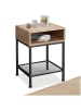 tectake Beistelltisch Harlow 40,5x40,5x59cm