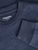 Jack & Jones Basic Sweater Langarm Sweatshirt Rundhals Pullover JJEBASIC in Blau