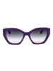 Ana Hickmann Frauen Sonnenbrille Katzenauge Lila