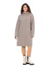 Ulla Popken Midikleid in kieselgrau