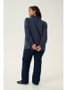 KAFFE curve Langarm-Bluse KCmai Regular fit in Midnight Marine