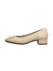 rieker Ballerina mit Lederabsatz Beige
