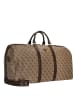 Guess Milano Weekender - Reisetasche 55 cm (beige/brown/blue) in beige/brown/blue