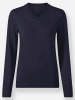 WITT WEIDEN V-Ausschnitt-Pullover in marine