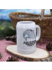 Mr. & Mrs. Panda Bierkrug Narwal mit Spruch in Weiß
