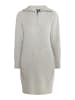 DreiMaster Damen Strickkleid in Grau Melange