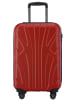 suitline Handgepäckkoffer 55x35x20 cm Carry-On 55cm Hartschale 34 L in Rot