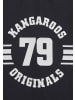 Kangaroos Badeanzug in schwarz