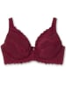 sheego Bügel-BH in weinrot