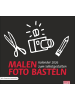 Heye Kalender Kalender - times&more Bastelkalender schwarz 2026
