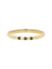 Elli DIAMONDS  Ring 375 Gelbgold Black Diamond, Verlobungsring in Gold