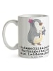 Mr. & Mrs. Panda Tasse Zahnmedizinische Fachangestellte Leidensc... in Weiß