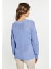 Usha Damen Pullover in TAUBENBLAU