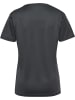 Hummel Sportshirt "Hmlauthentic Pl Jersey S/S Woman" in Grau