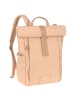 Lässig Green Label Rolltop Up - Wickelrucksack 42 cm (olive) in peach rose