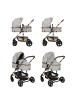 Kikkaboo Kinderwagen 3 in 1 Amaia in grau