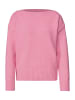 Street One Damen Strickpullover mit U-Boot-Ausschnitt in Warm Blush Mel.