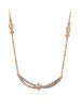 faina Necklace in Rose Gold