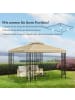 Outsunny Pavillon Ersatzdach 300L x 300B m Beige