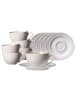 Ritzenhoff & Breker 6er Set Kaffeetassen mit Untertassen Laredo in 220 ml in beige
